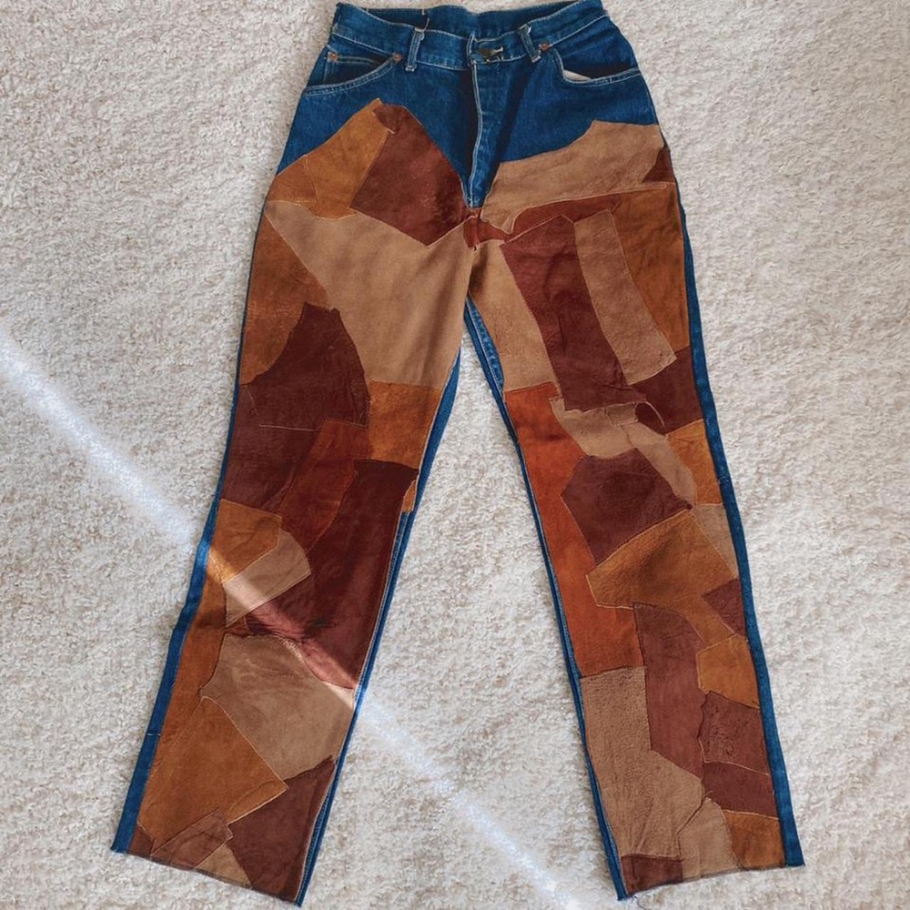 Vintage reworked jeans